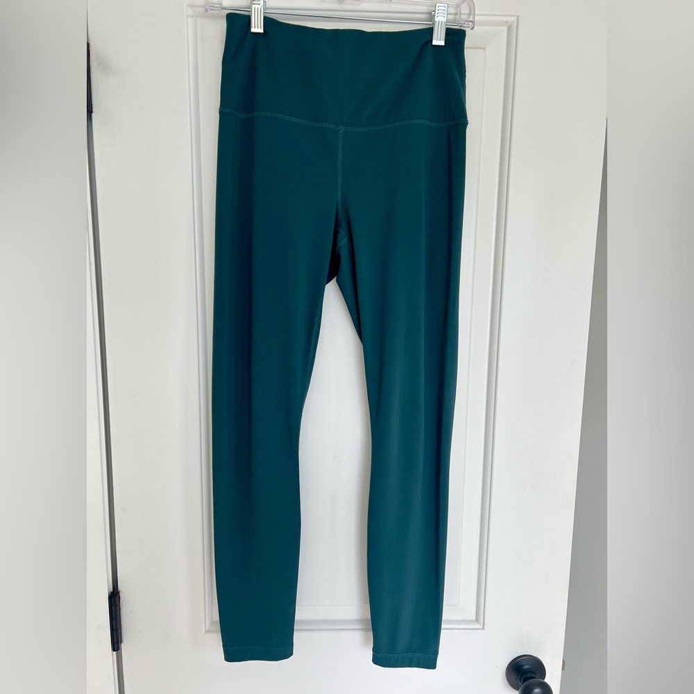 90 Degree by Reflex Teal High-Waisted Leggings